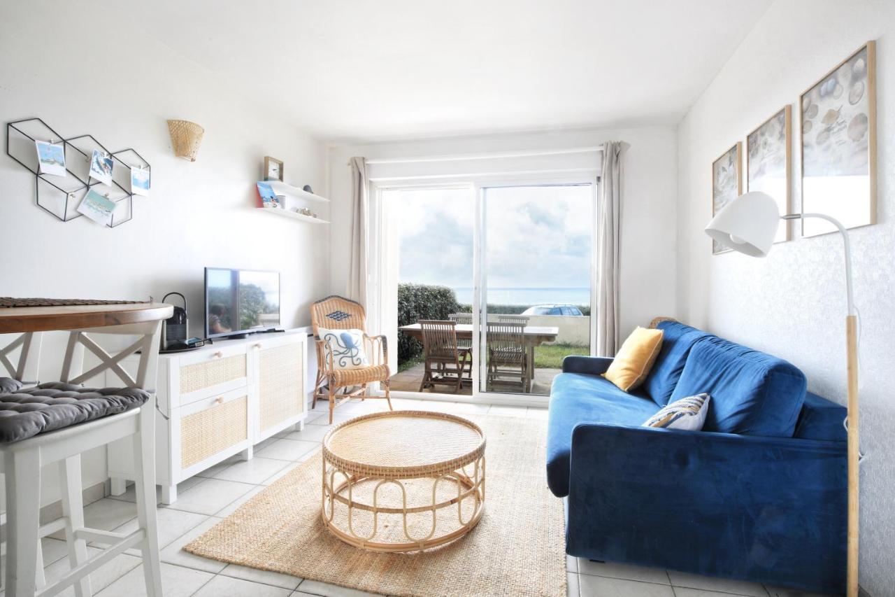 Le Balcon De Jersey - Face A La Mer Saint-Jean-de-la-Rivière 外观 照片